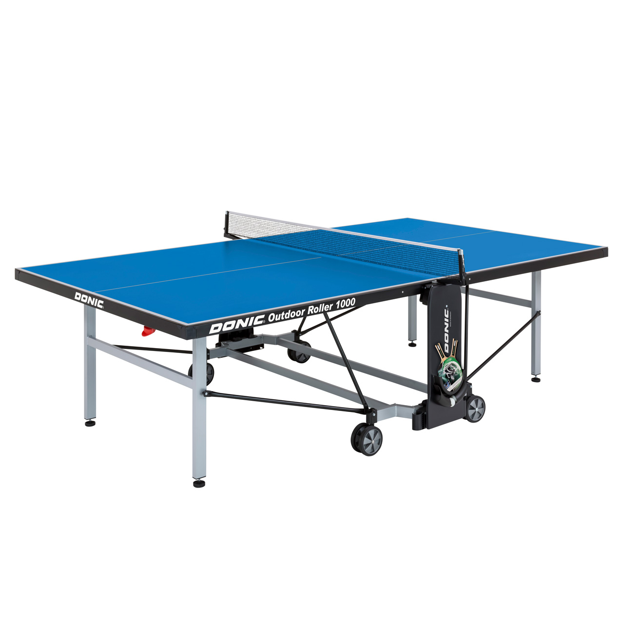 Tischtennis-Freizeit-Platte DONIC Outdoor Roller 1000, Farbe blau